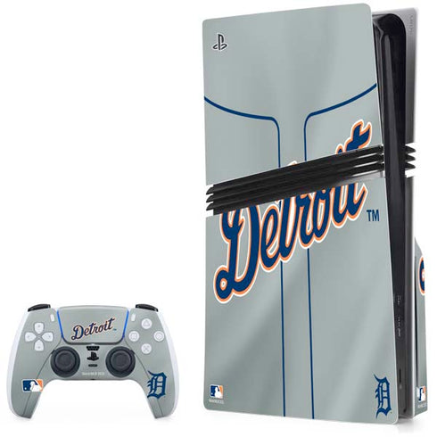 MLB Detroit Tigers Alternate/Away Jersey PS5 Pro Disk Bundle  Skin